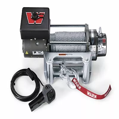 Warn WINCH MODEL M8000D1: 12 Volt 8000 LB Cap 100 Ft Wire Rope 26502 • $1033.49