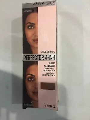 Maybelline Instant Age Rewind 4-In-1 Whipped Matte Makeup 03 MEDIUM • $8.25