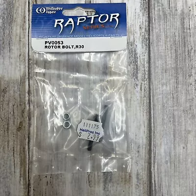 PV0053 Thunder Tiger RC Helicopter Rotor Bolt Fits: Raptor 30 (R30) NOS • $4.99