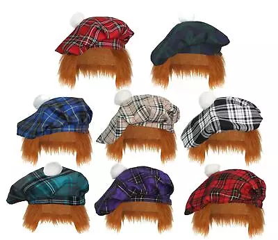 Tam 'O Shanter Scottish Tam Hat Scotland Scottish Robert Burns Fancy Dress • £8.95