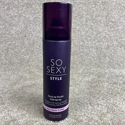 VICTORIA'S SECRET SO SEXY HOLD & FINISH HAIRSPRAY FLEXIBLE HOLD  6.9 Oz HTF NEW • $89.99