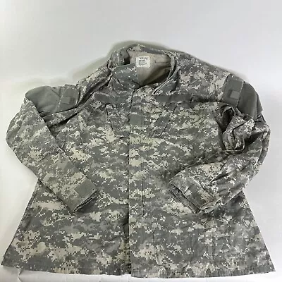 US Army Coat Mens Large X-Long ACU Jacket Combat Uniform BDU Digital Camo • $7