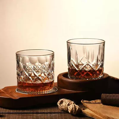 11 Ounce Old Fashioned Clear Bourbon Scotch Cocktail Rock Whisky Glass • £11.99