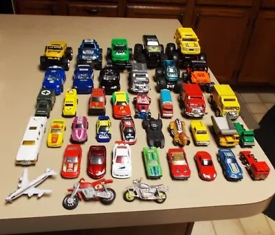 Vintage Large Lot Of Toy Cars / Trucks  Diecast / Plastic Some Friction Look! • $4.99