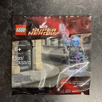 £38.99 • Buy LEGO Marvel Polybag Electro 5002125 Brand New & Sealed The Amazing Spider-Man 2