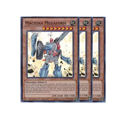 X3 Machina Megaform - NECH-ENS06 - Super Rare - Limited Edition • $1.25