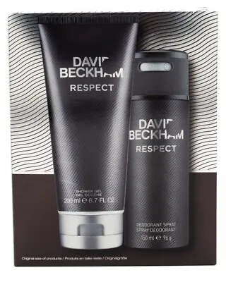 £21.82 • Buy David Beckham RESPECT Gift Set: Shower Gel  6.7 Fl Oz  And Deodorant Spray  5oz