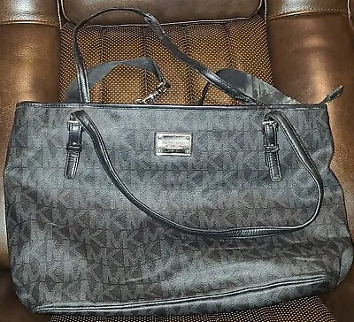 Michael Kors Brown Diaper Bag Without Shoulder Strap Changing Pad & Dust Cover • $80
