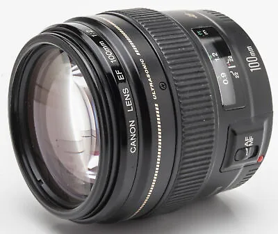 Canon EF 100mm 100mm USM Ultrasonic 1:2 2 Original Packaging • £276.64