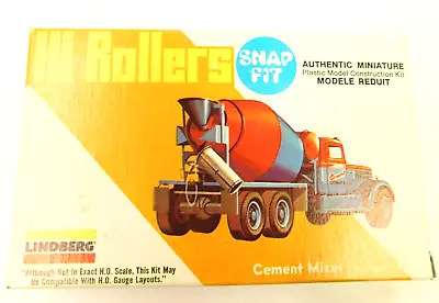 Lindberg Hi Rollers Snap Fit Model Kit #1025 Cement Mixer Never Opened • $16.99