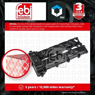 Rocker Cover Fits MERCEDES SPRINTER 906 2.2D 2006 On A6510100830 6510100830 Febi • $225.76