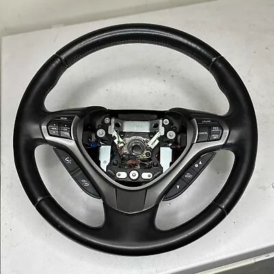 Acura TSX 09-14 **RED STITCHING** Steering Wheel OEM • $110