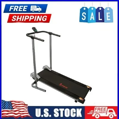 Sunny Health & Fitness Manual Treadmill Exercise Machine For Running Cardio • $154.39