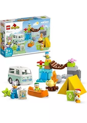LEGO DUPLO Disney Mickey And Friends Camping Adventure 10997 Toddler Toy Set • $15