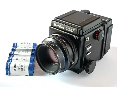 Mamiya RZ67 Pro II Medium Format SLR Film Camera With 110mm Lens Kit • £1540.15