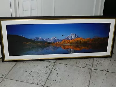 Thomas Mangelsen  High Noon On The Oxbow Bend  Original Photograph 16 X47  /3500 • $1099.99