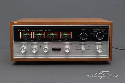 Sansui SQ-500 4-Channel Rear Amplifier HiFi Vintage • £320