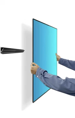 $20.97 • Buy No Stud TV Wall Mount Drywall Studless TV Hanger Fits 12-55 Inch Tvs Up To 99lb