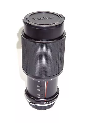 Vivitar 75-205mm F/3.8 Macro-Focus Zoom Lens For Olympus/Minolta (OM Mount) • $19.99