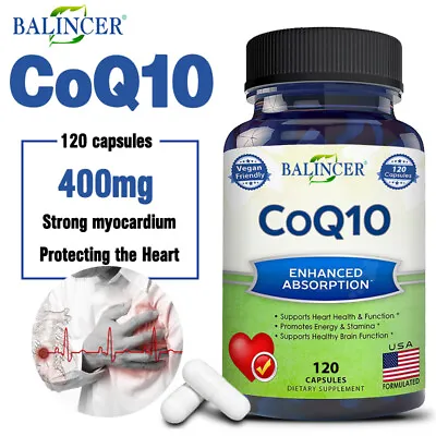 Balincer Co Q-10 400 Mg - 60 To 120 Rapid Release Capsules • $10.47