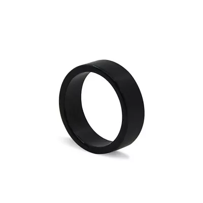Powerful Black Magnetic Neodymium Ring - Magic Illusions PK Prop Ring Sizes 8-10 • $14.95