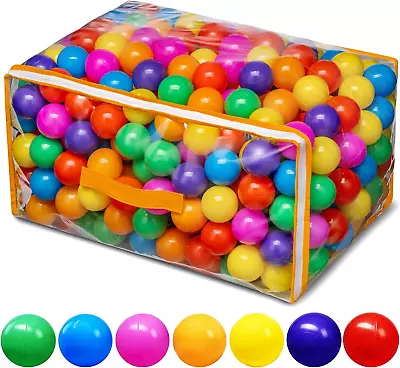 Ball Pit Balls For Baby And Toddler Phthalate Free BPA Free Crush Proof Plastic • $21.78