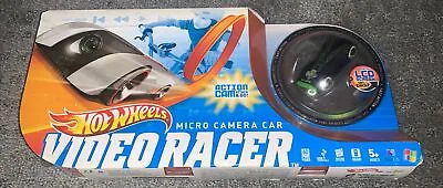 Hot Wheels Video Racer Micro Camera Car 2011 Matte Black / Green New Sealed Rare • $75