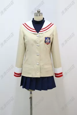 CLANNAD Furukawa Nagisa School Uniform Halloween Party Skirt Suit Cosplay Costum • $63.36