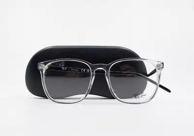 Ray-Ban RB 5387 5629 54mm Clear Transparent & Black New Unisex Eyeglasses. • $89