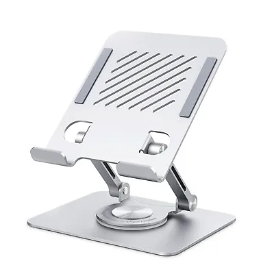 Metal Desktop Swivel Tablet Stand Holder Foldable Stand Or IPad Pro/Air/Switch • £10.89