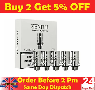 INNOKIN ZENITH COILS Z Zlide Plexus Plex 3D KAL Replacement Vape Coil • £8.99