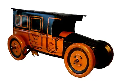 1920’s Chein Windup Yellow Taxi N.Y. 1923 6524 – 6” • $295