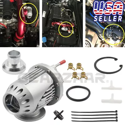 SSQV/SQV-4 Style Adjustable PSI Turbo Boost Blow Off Valve Chrome Universal • $28.99