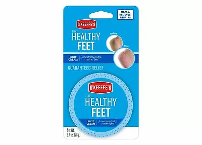 (1)-O'Keeffe's Healthy Feet 3.2 Oz. Jar Foot Cream Lotion K0320005 • $13.89