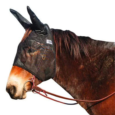CASHEL Quiet Ride Mule Draft Fly Mask With Ears (QRMDSE) • $28.31