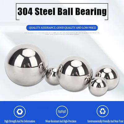 Steel Loose Bearing Ball Replacement Part 1mm-10mm Steel Ball Bearings Rustproof • $4.85