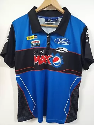 Ford Racing Unisex Supporters Polo - Official Team Merchandise - VGC - Size 18 • $31.98