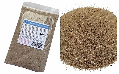 500g Natural Colour Silica Sand * Medium Grain * Suitable For Arts And Crafts • £4.95