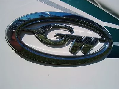 $69.95 • Buy Grady White Oem Chrome Hull Oval Nameplate - New Style 2015 