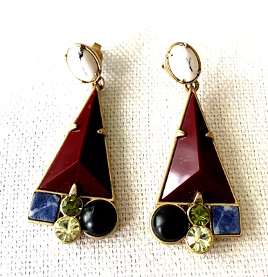 J CREW PYRAMID FABULOUS EARRING Pierced • $15