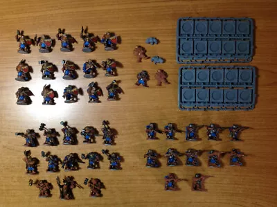 Kings Of War: Plastic Dwarves (x40 Job Lot) - Mantic Games • £16