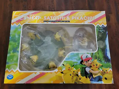 Pokemon Ash Satoshi & Pikachu Megahouse G.E.M Series Japan GEM Pokémon Original • $150