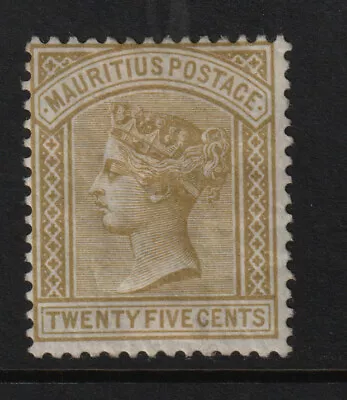 Mauritius 1879-80 25c Sc 64/SG 97 MLH OG F-VF Fresh CV $475 • $95