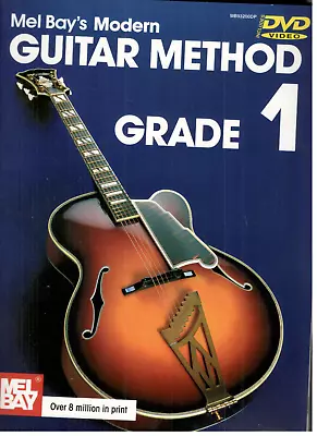 Mel Bay's Modern Guitar Method Grade 1 Book With Dvd Extremely Rare New On Sale • $13.99