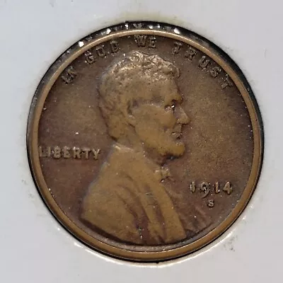 1914 S San Francisco LINCOLN CENT 11099 • $23.95