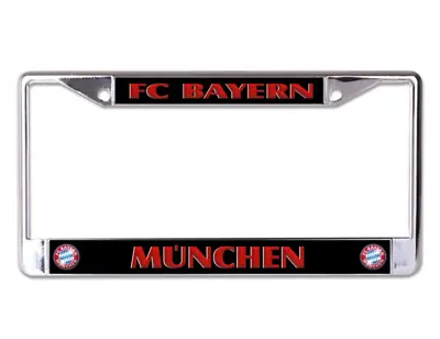 Fc Bayern Muchen Usa Made Chrome License Plate Frame • $34.99