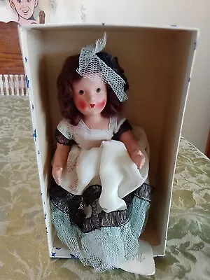 Vintage Hollywood Doll Mary Mary Quite Contrary With Box 8 1/2  • $10.99