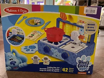 Melissa & Doug Blues Clues & You! Cooking Play Set 42 Pieces • $34.99