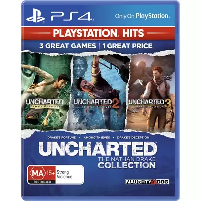 Uncharted The Nathan Drake Collection- PS4 • $17