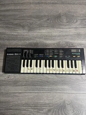 Vintage Casio SK-1 Portable 32 Key Sampling Keyboard (READ DESCRIPTION) • $89.99